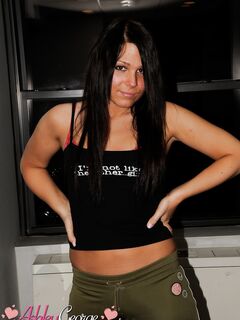Ashley George In The Gym