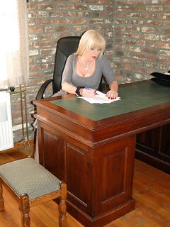 Joanna Jet Shemale Cougar - Office Bitch